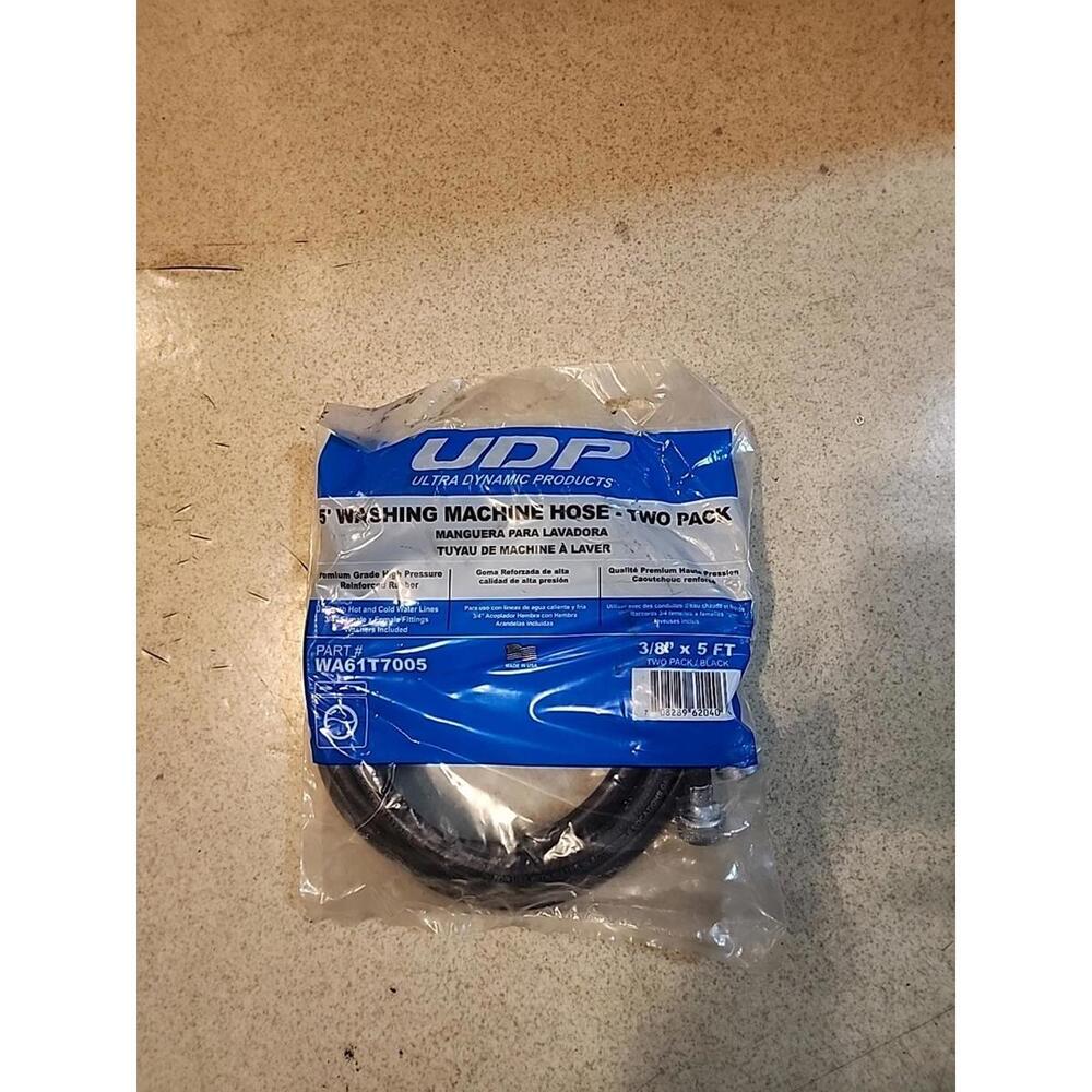 New UDP 5' Washer Hose 2 Pack WA61T7005 (2-Year Warranty)
